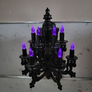 Bath & Body Works Halloween 2021 Wallflower Blacklight Chandelier